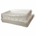 Lavex 78'' x 9'' x 90'' 3 Mil Polyethylene King Sized Mattress Bag on a Roll, 45PK 422MB7809903